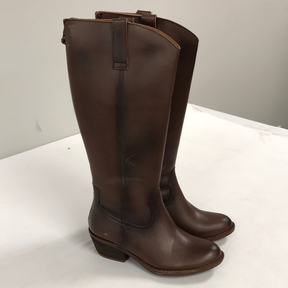 Sofft Shoes - Sofft Astoria brown leather boots womens size 7.5 us